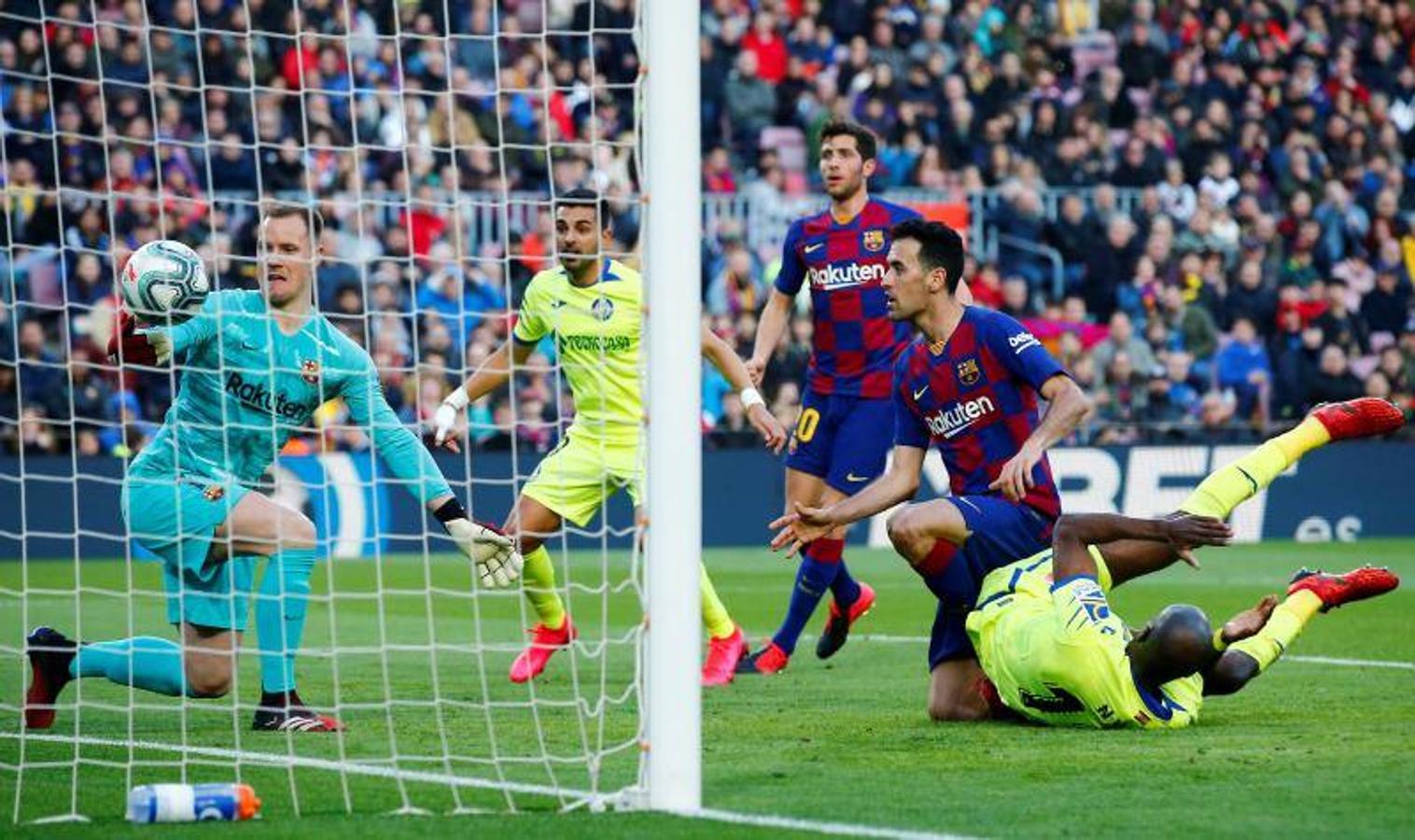 Fotos: Las mejores imágenes del Barcelona-Getafe