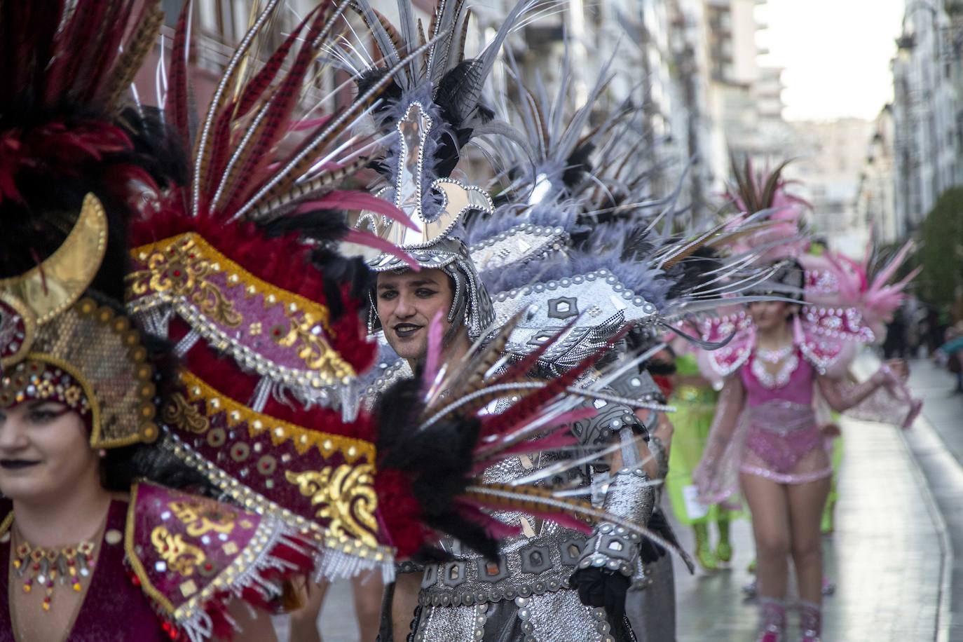 Fotos: La samba marca el inicio del Carnaval en Cartagena