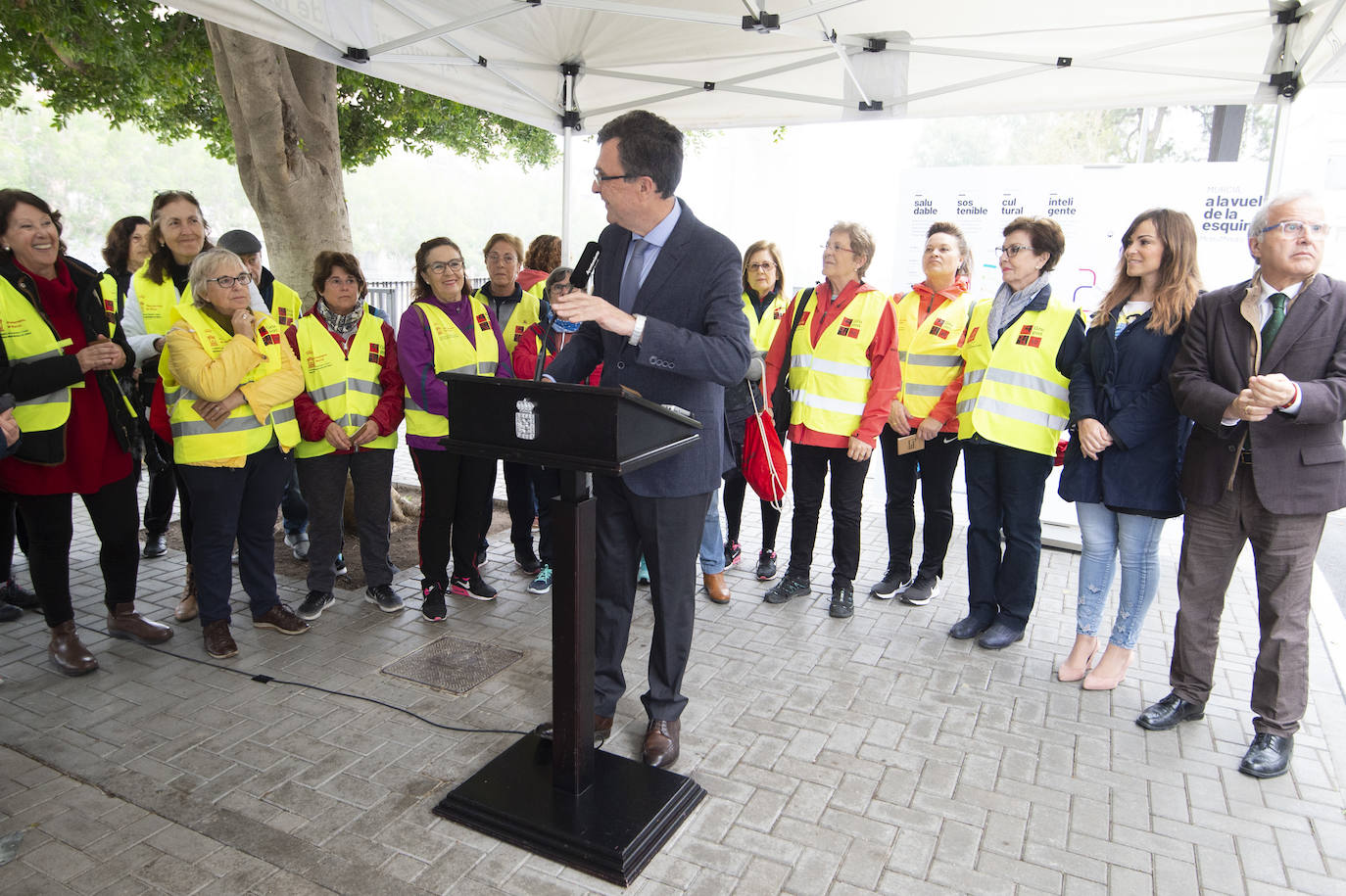 Fotos: El Ayuntamiento de Murcia crea un mapa para conocer las distancias entre las principales calles y plazas