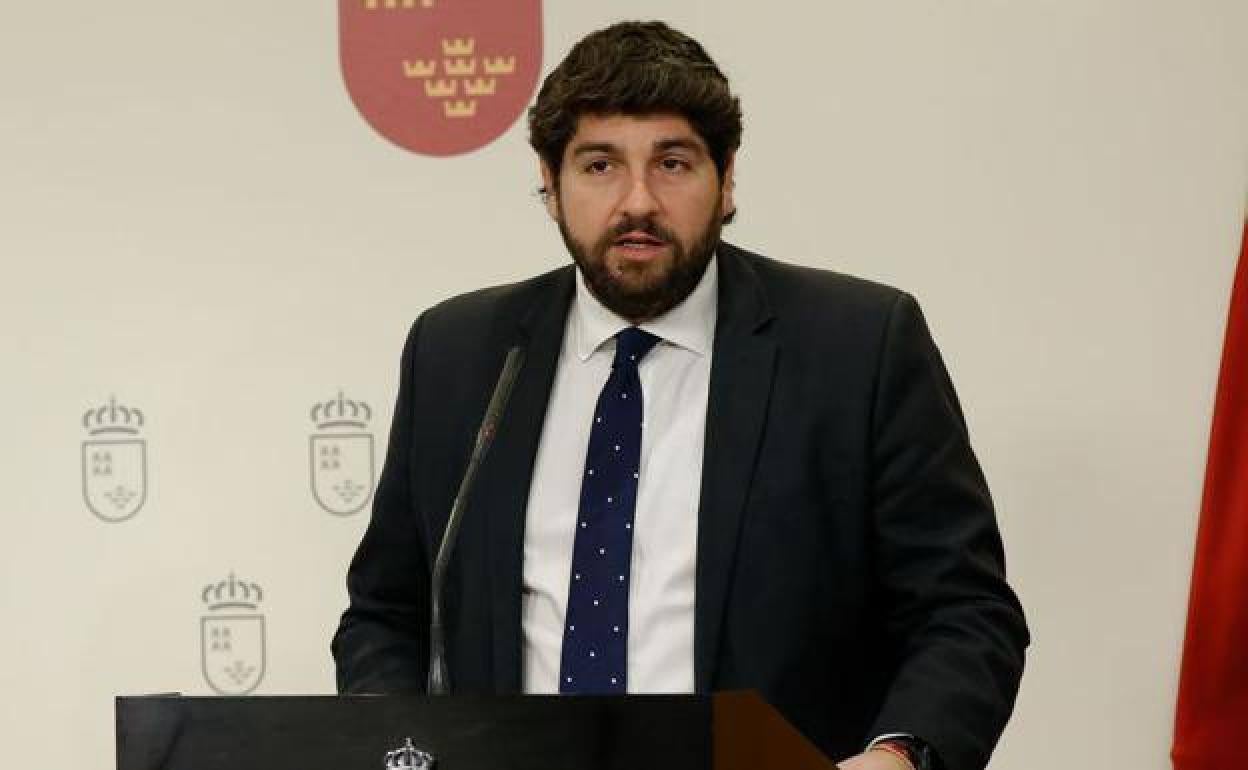 Fernando López Miras, en una foto de archivo.