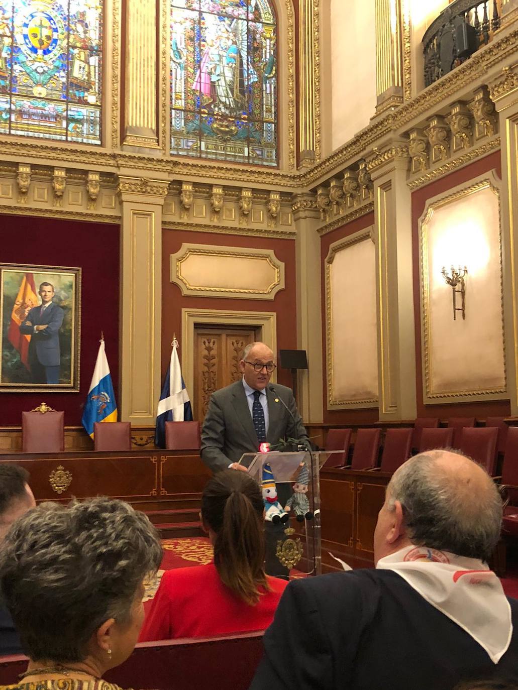 Fotos: El Entierro de la Sardina se promociona en Tenerife