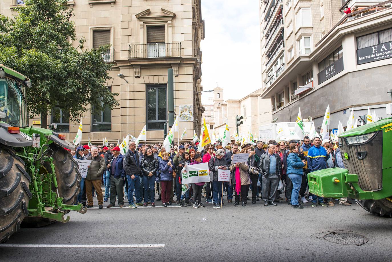 Fotos: La protesta del campo llega ya a Murcia