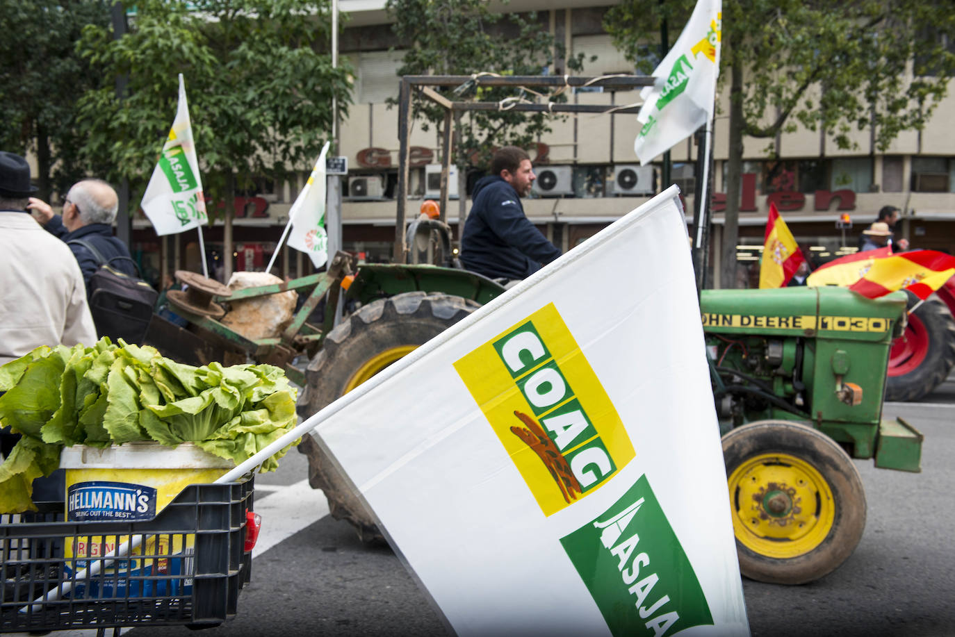 Fotos: La protesta del campo llega ya a Murcia