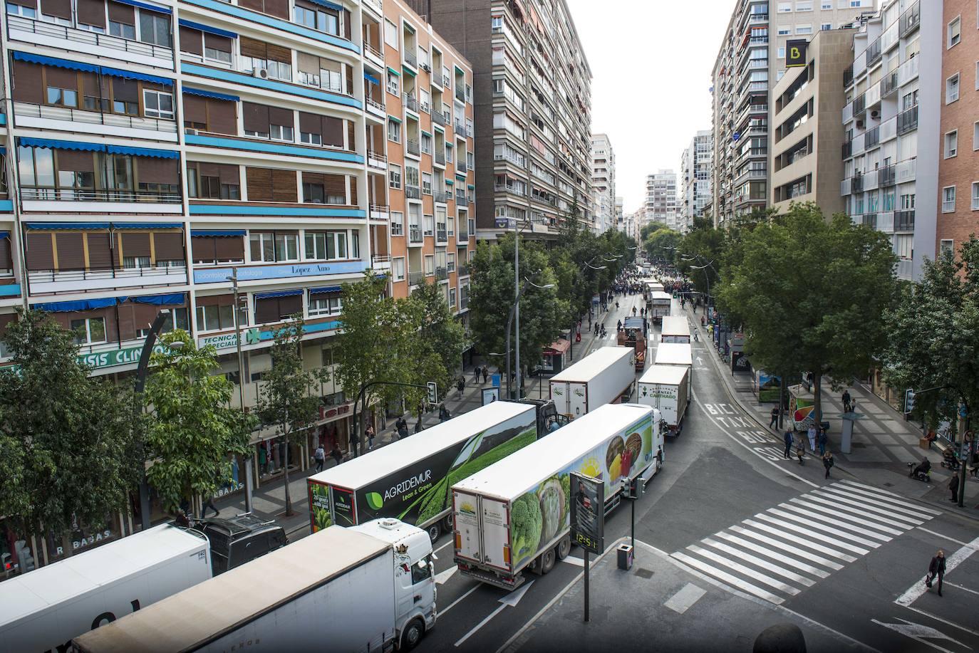 Fotos: La protesta del campo llega ya a Murcia