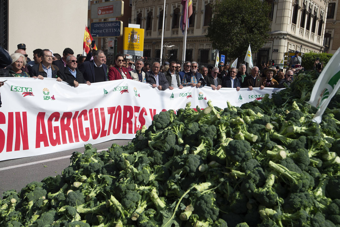 Fotos: La protesta del campo llega ya a Murcia