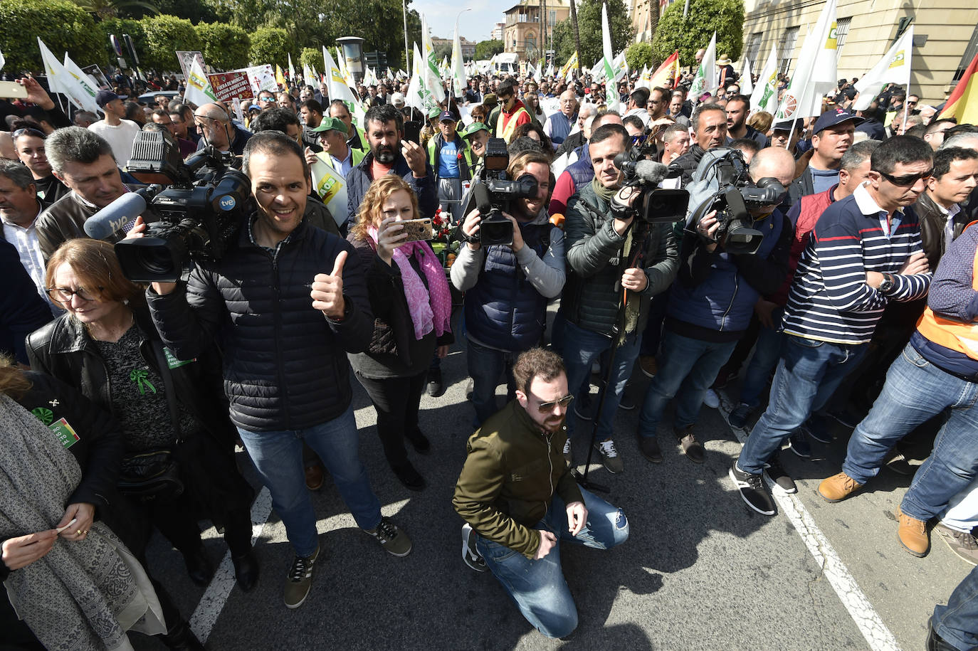 Fotos: La protesta del campo llega ya a Murcia