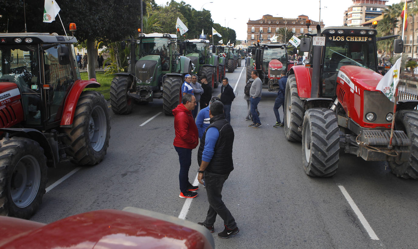 Fotos: La protesta del campo llega ya a Murcia