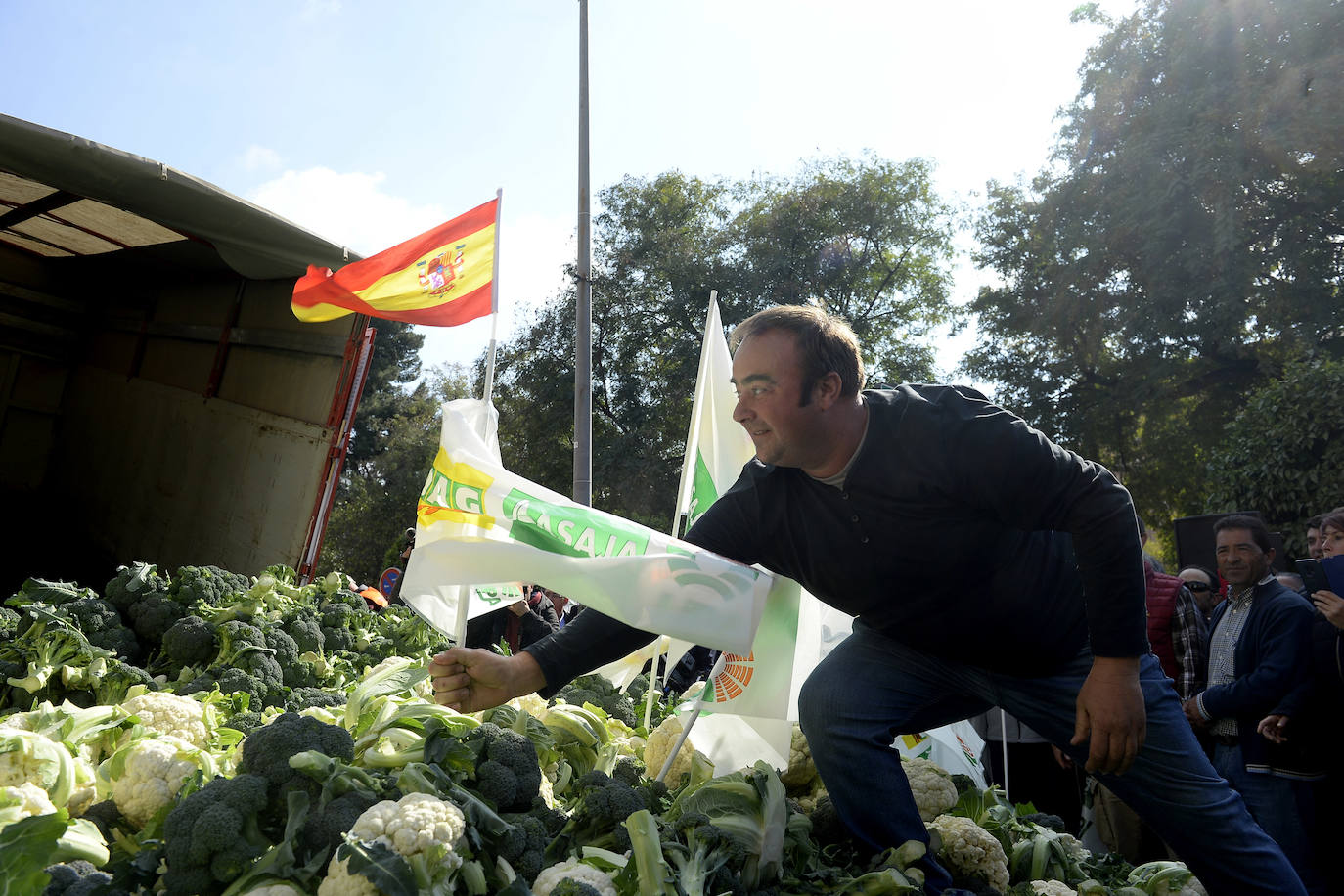 Fotos: La protesta del campo llega ya a Murcia