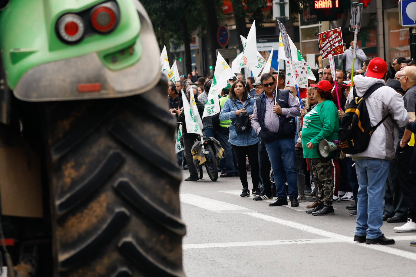 Fotos: La protesta del campo llega ya a Murcia