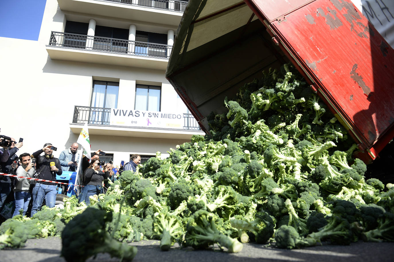 Fotos: La protesta del campo llega ya a Murcia