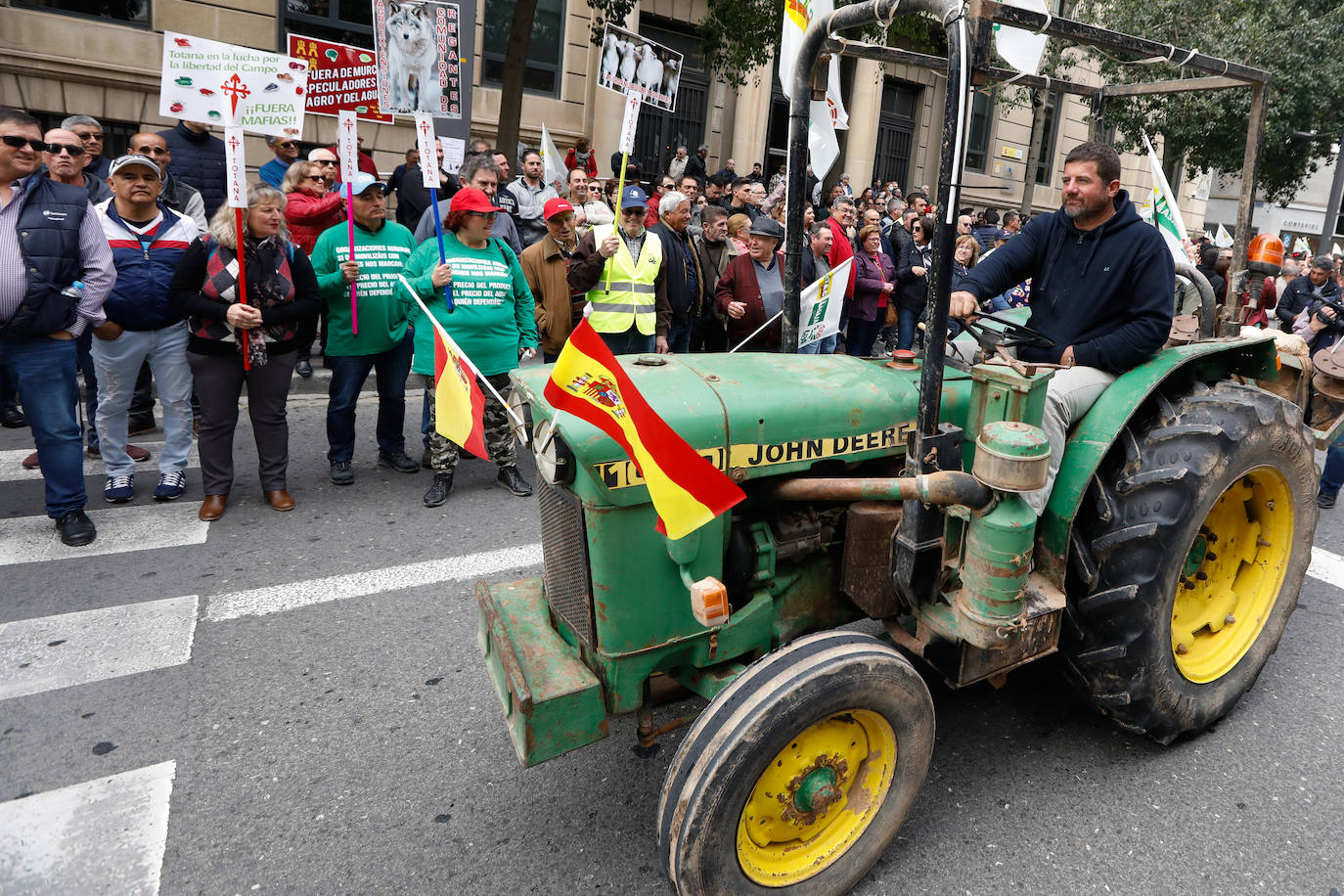 Fotos: La protesta del campo llega ya a Murcia