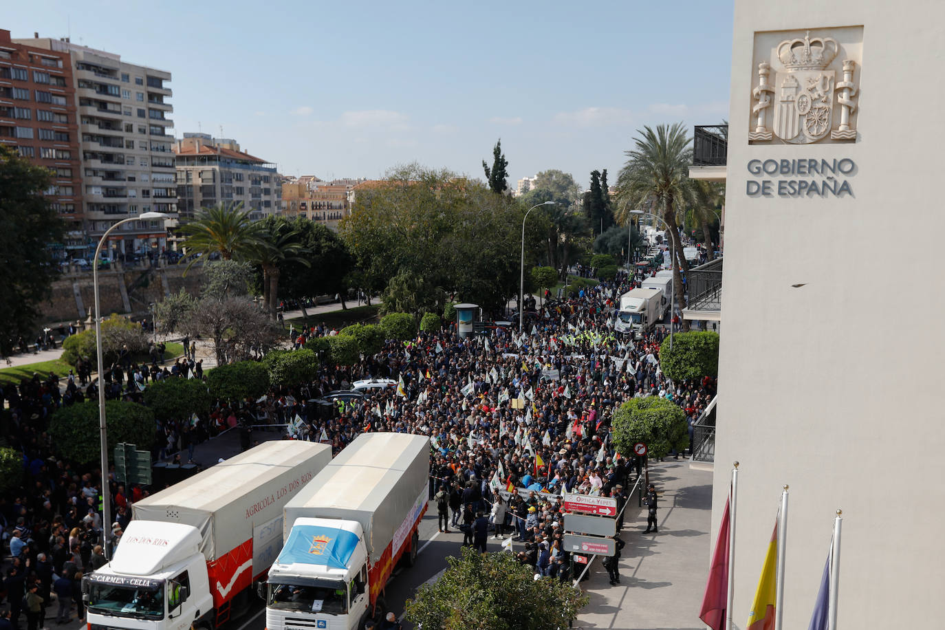 Fotos: La protesta del campo llega ya a Murcia