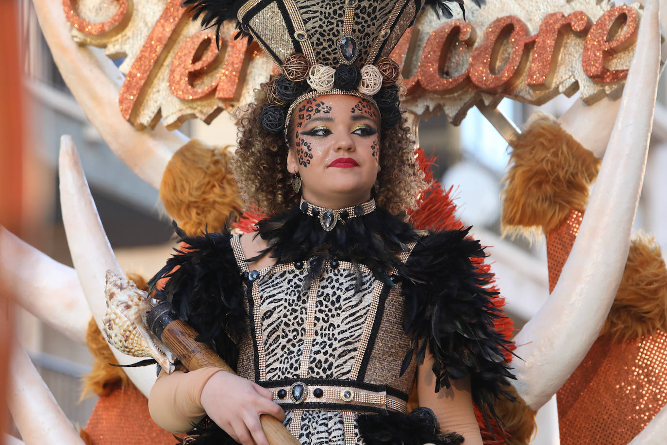 Fotos: Águilas se llena de color en el segunda gran desfile del Carnaval