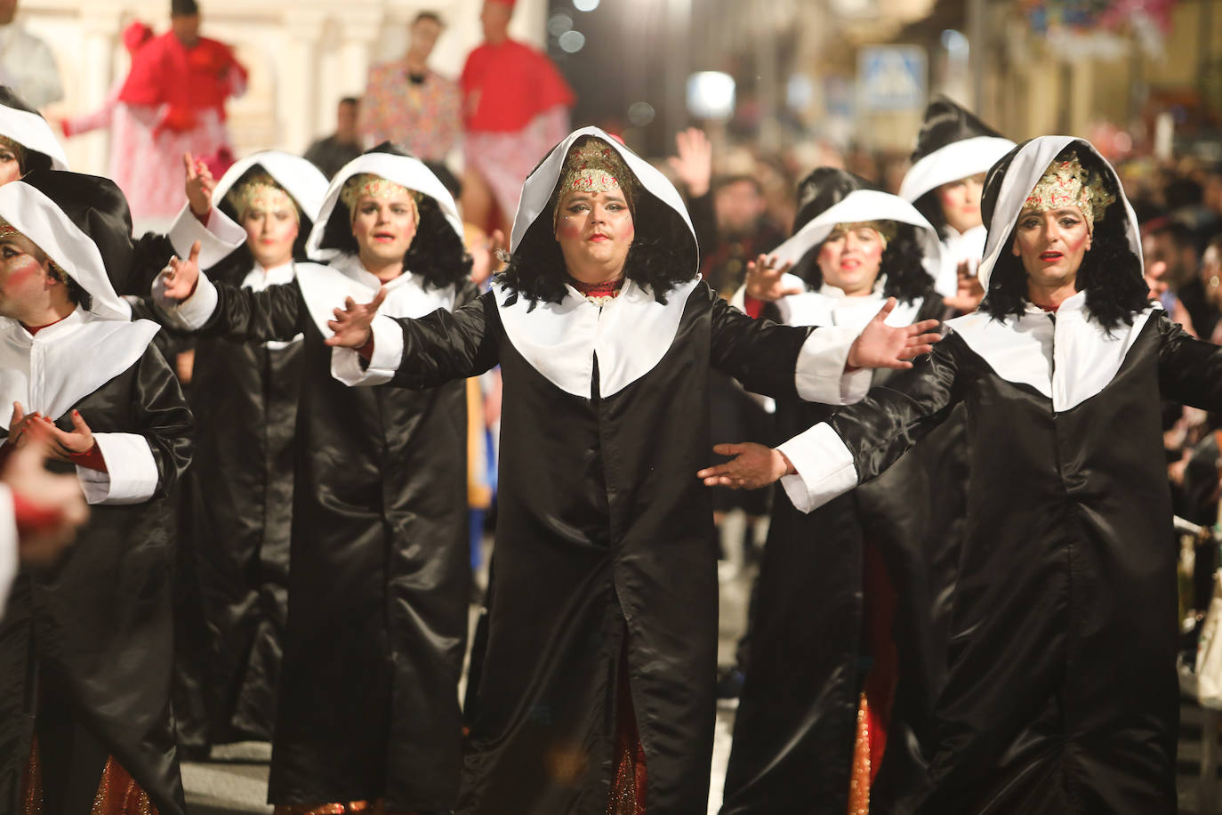 Fotos: Águilas se llena de color en el segunda gran desfile del Carnaval