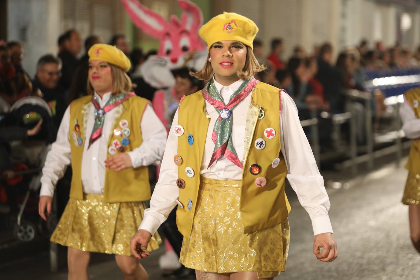 Fotos: Águilas se llena de color en el segunda gran desfile del Carnaval