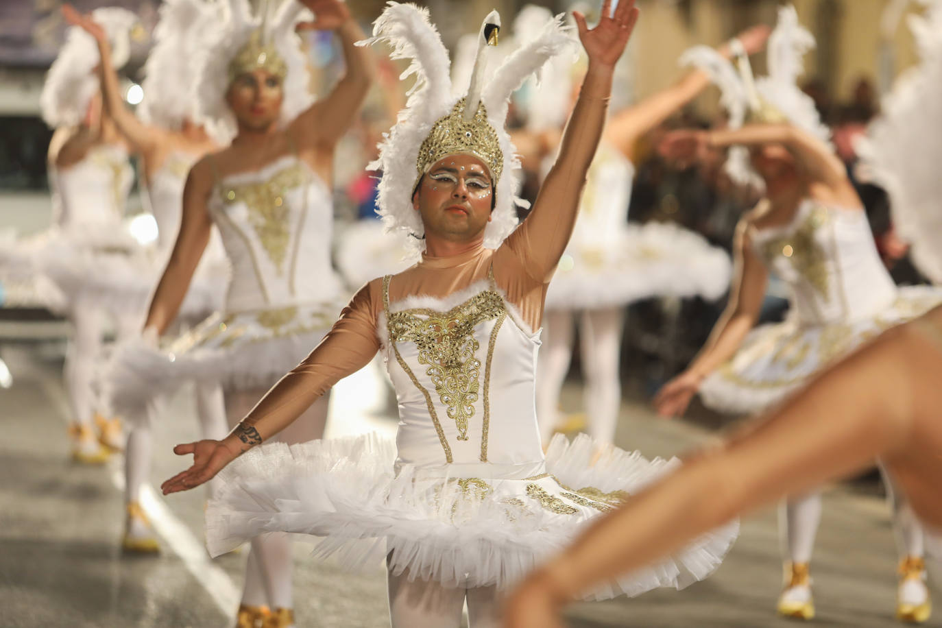 Fotos: Águilas se llena de color en el segunda gran desfile del Carnaval