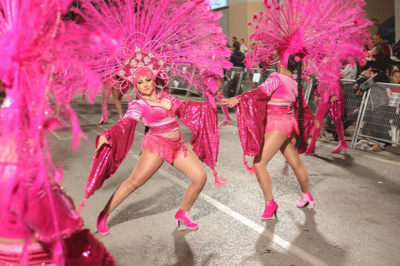 Fotos: Águilas se llena de color en el segunda gran desfile del Carnaval