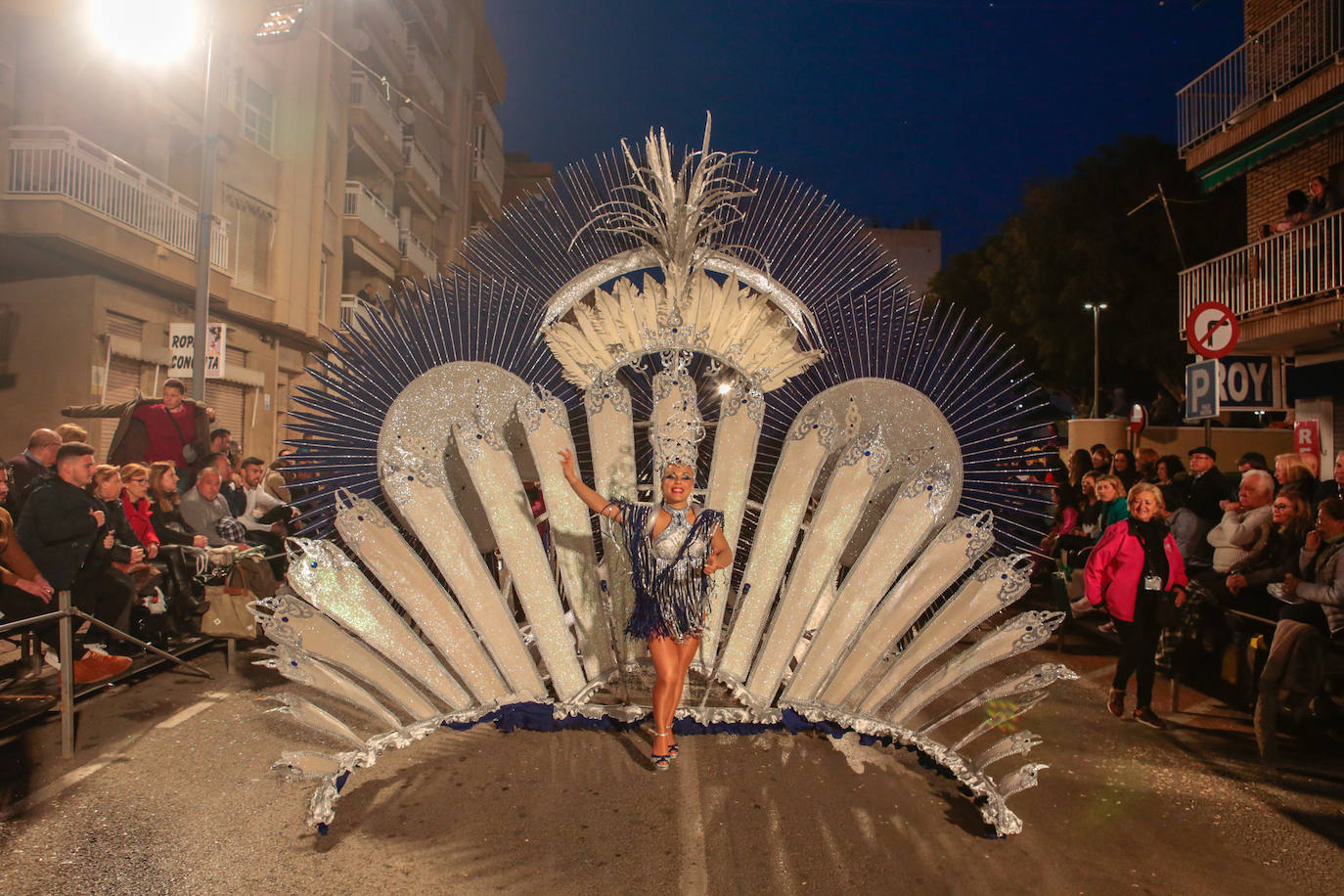 Fotos: Águilas se llena de color en el segunda gran desfile del Carnaval