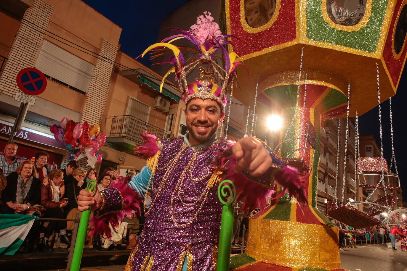 Fotos: Águilas se llena de color en el segunda gran desfile del Carnaval