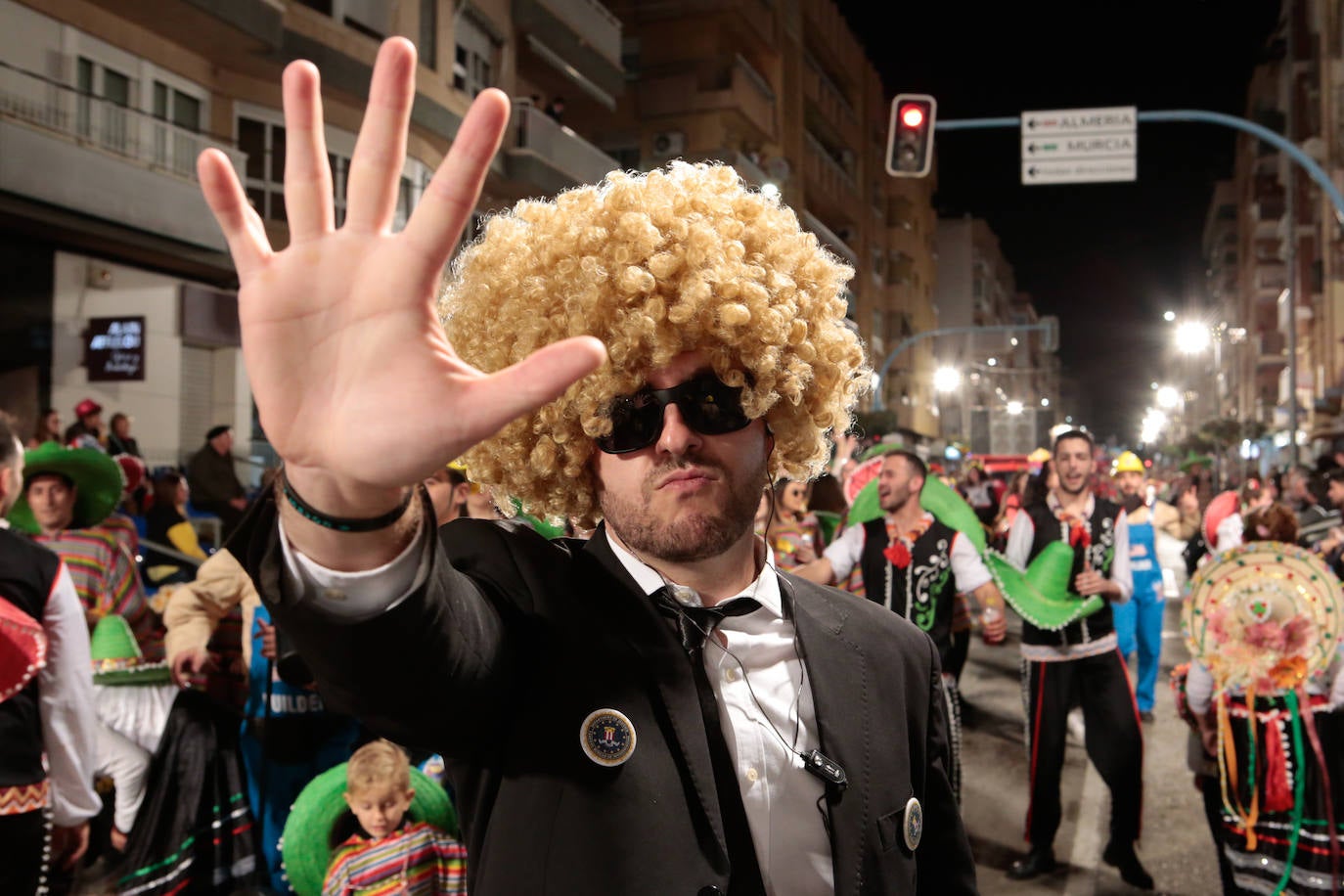 Fotos: Águilas se llena de color en el segunda gran desfile del Carnaval