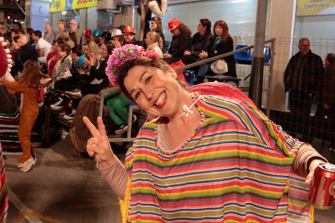 Fotos: Águilas se llena de color en el segunda gran desfile del Carnaval