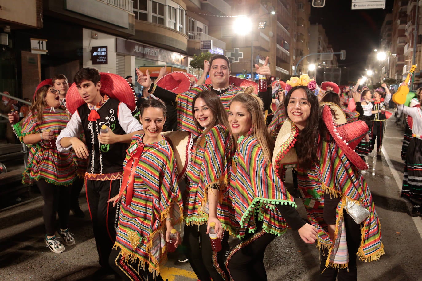Fotos: Águilas se llena de color en el segunda gran desfile del Carnaval