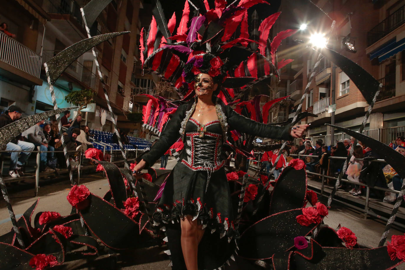 Fotos: Águilas se llena de color en el segunda gran desfile del Carnaval