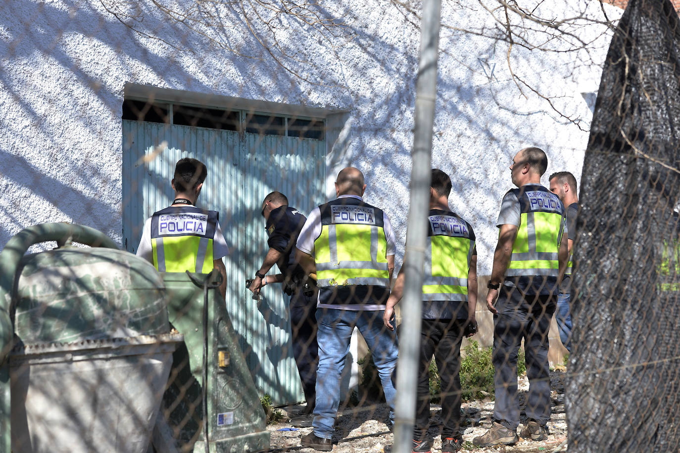 Fotos: Golpe de la Policía Nacional al cultivo de marihuana en La Alberca