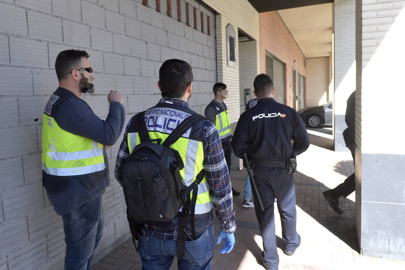Fotos: Golpe de la Policía Nacional al cultivo de marihuana en La Alberca