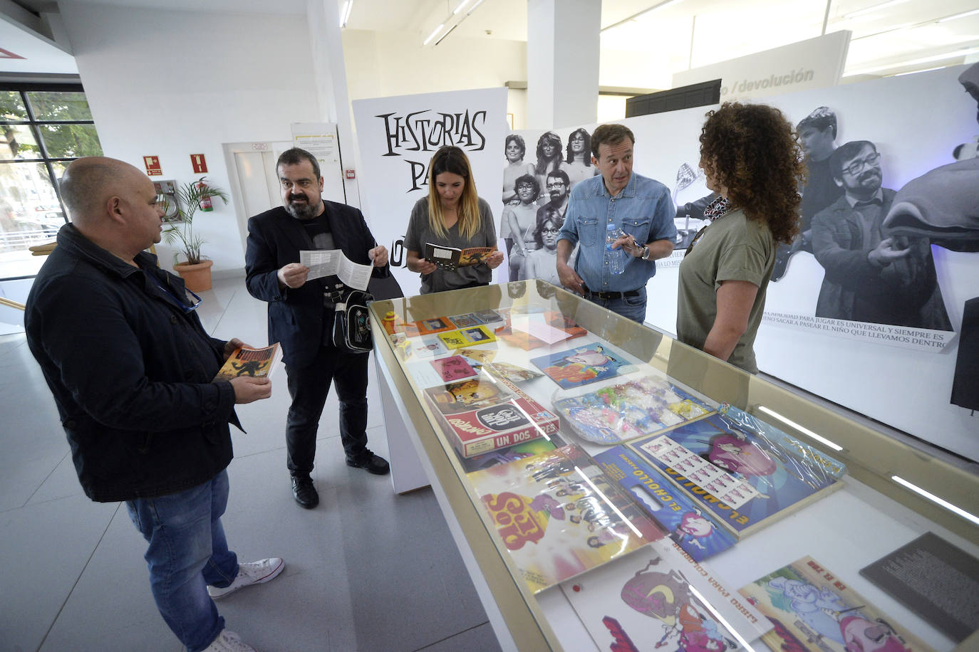 Fotos: Las &#039;Historias para no olvidar&#039; de Chicho Ibáñez Serrador, en la Biblioteca Regional