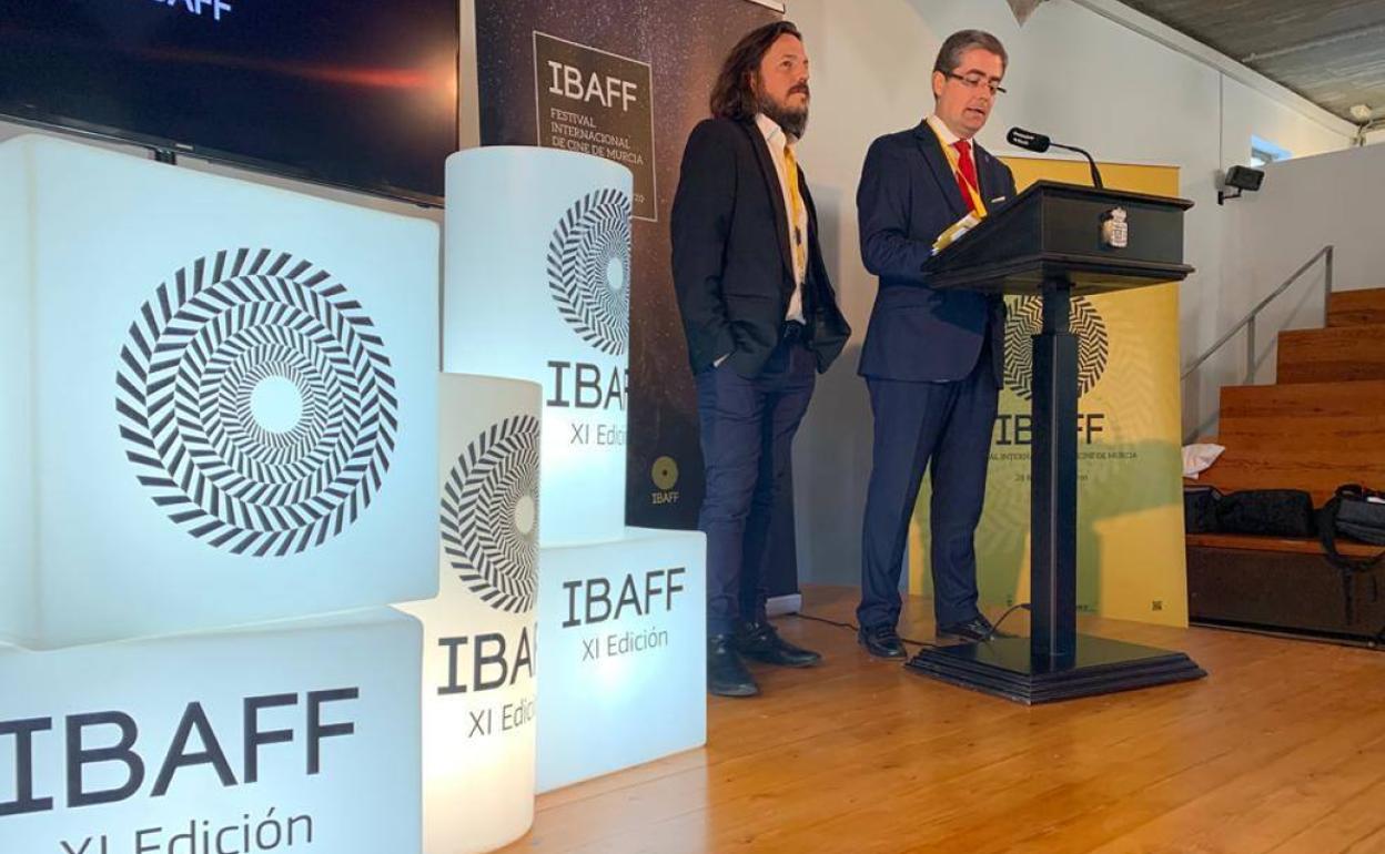 Presentación de IBAFF, el Festival de Cine de Murcia. 