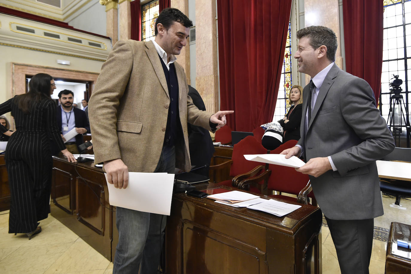 Fotos: Sesión del Pleno de Murcia