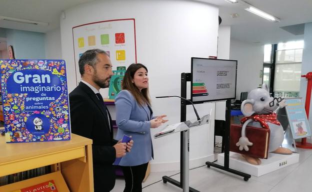 La consejera de Educación y Cultura, Esperanza Moreno, durante la presentación de la Estrategia para el Fomento de la Lectura.