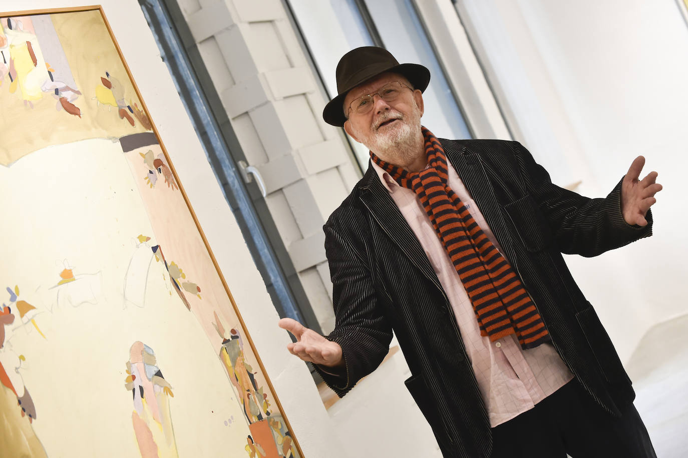 Fotos: Vicente Ruiz, un pintor flechado por la prehistoria