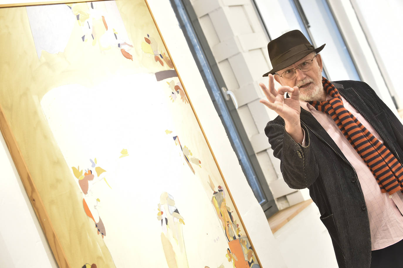 Fotos: Vicente Ruiz, un pintor flechado por la prehistoria