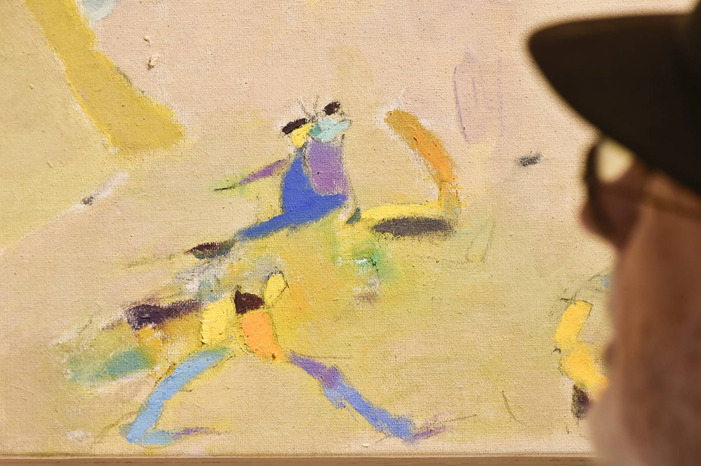 Fotos: Vicente Ruiz, un pintor flechado por la prehistoria