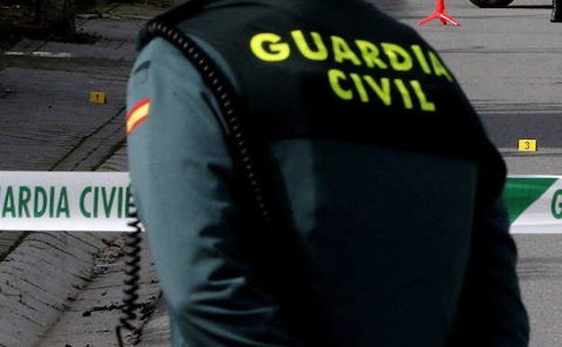 Un agente de la Guardia Civil. 