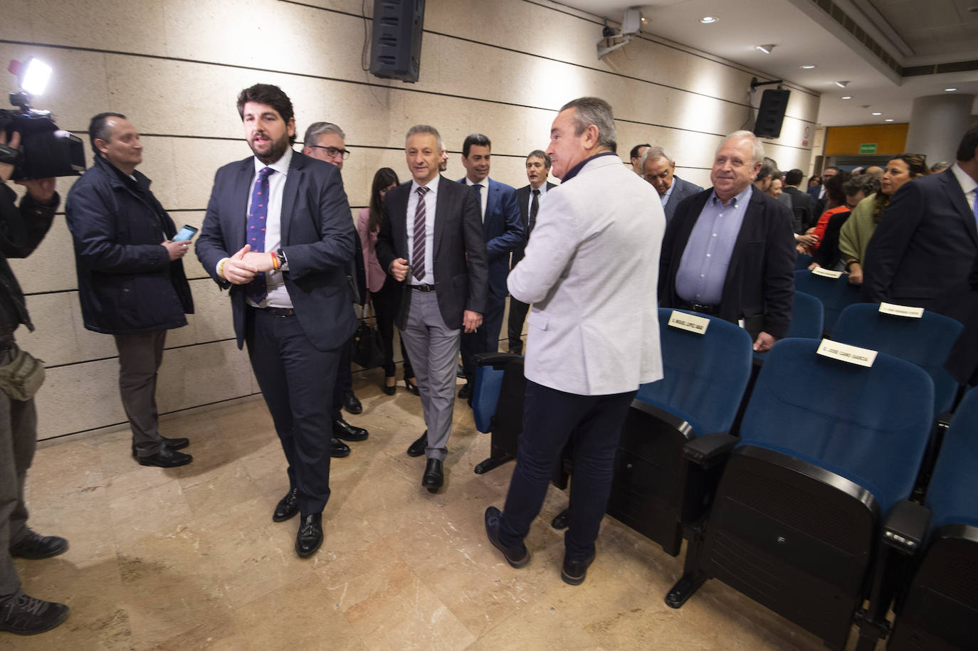 Fotos: El Corredor Mediterráneo creará entre 8.000 y 10.000 empleos en la Región, según Croem