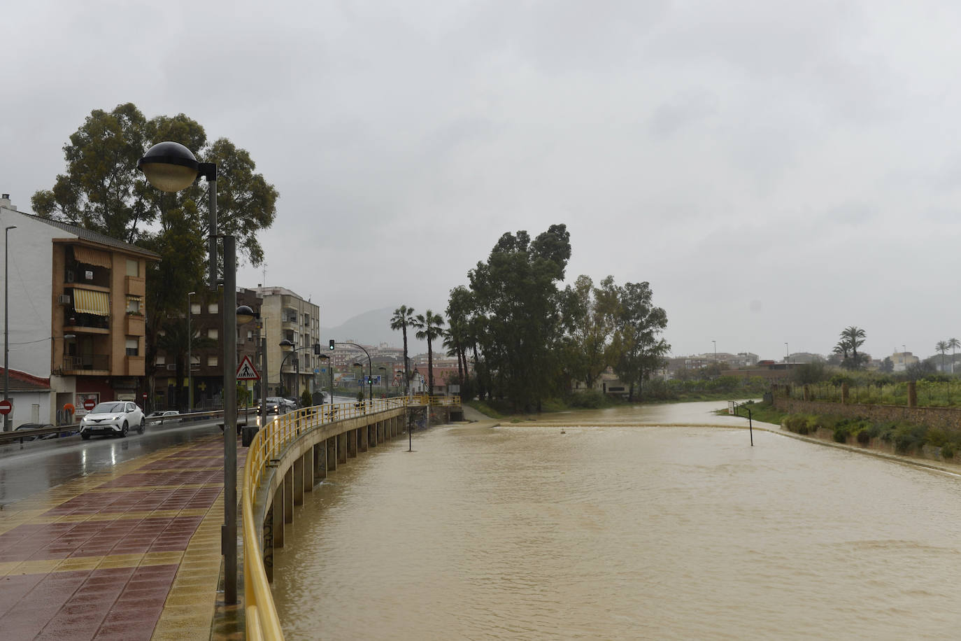 Efectos del temporal en Beniaján y Torreagüera.