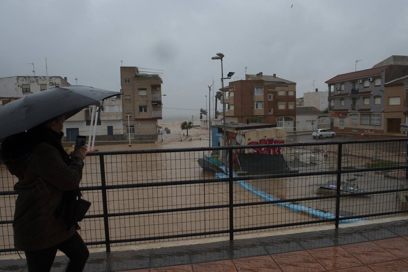 Fotos: Las lluvias vuelven a anegar Los Alcázares