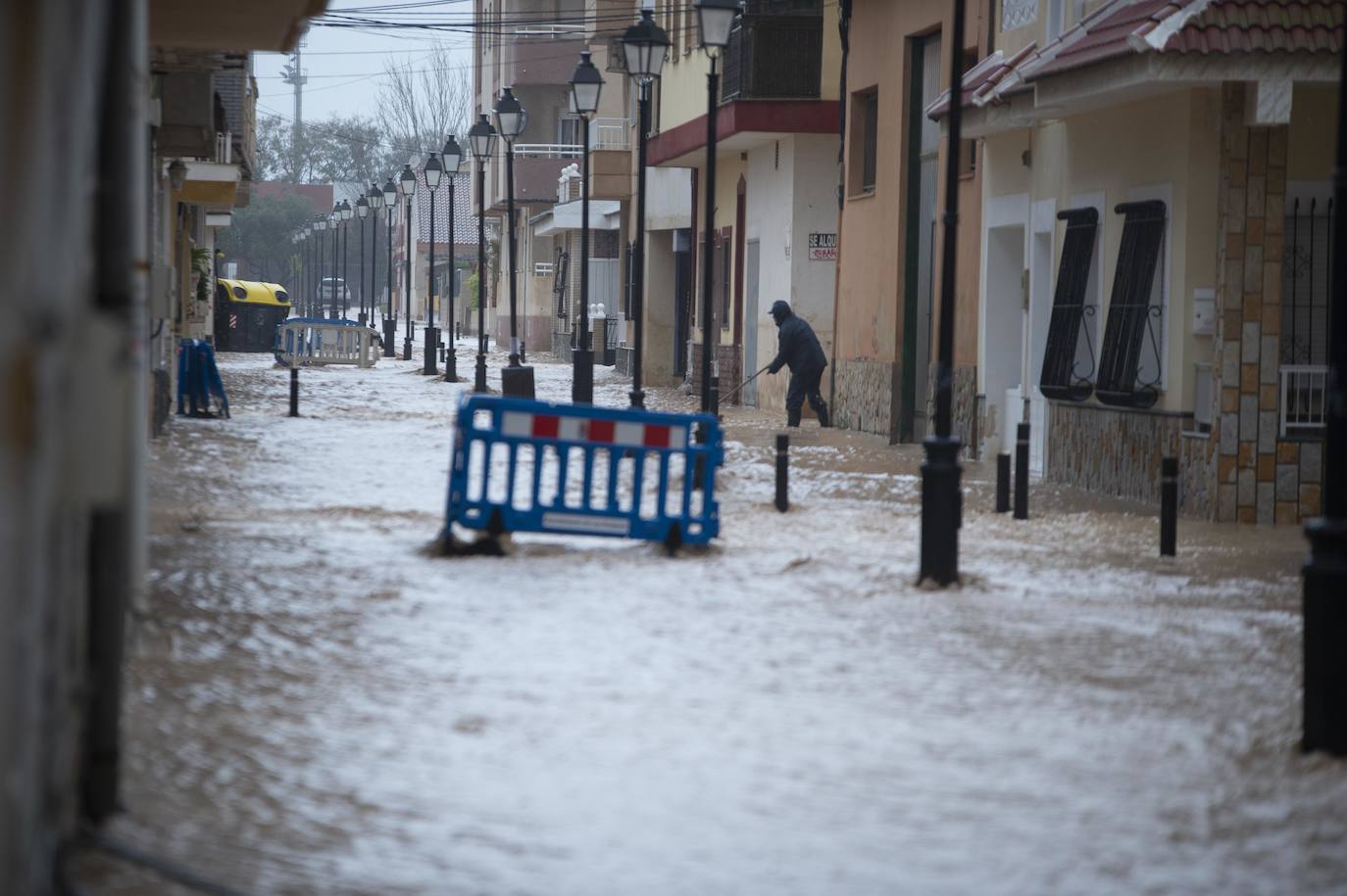 Fotos: Las lluvias vuelven a anegar Los Alcázares