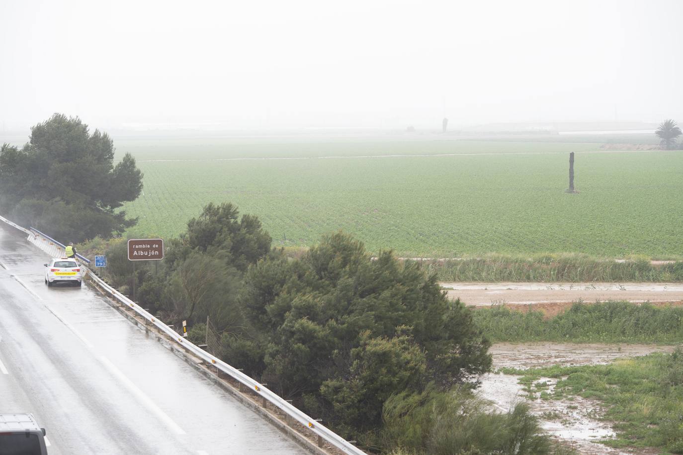 Fotos: Las lluvias vuelven a anegar Los Alcázares