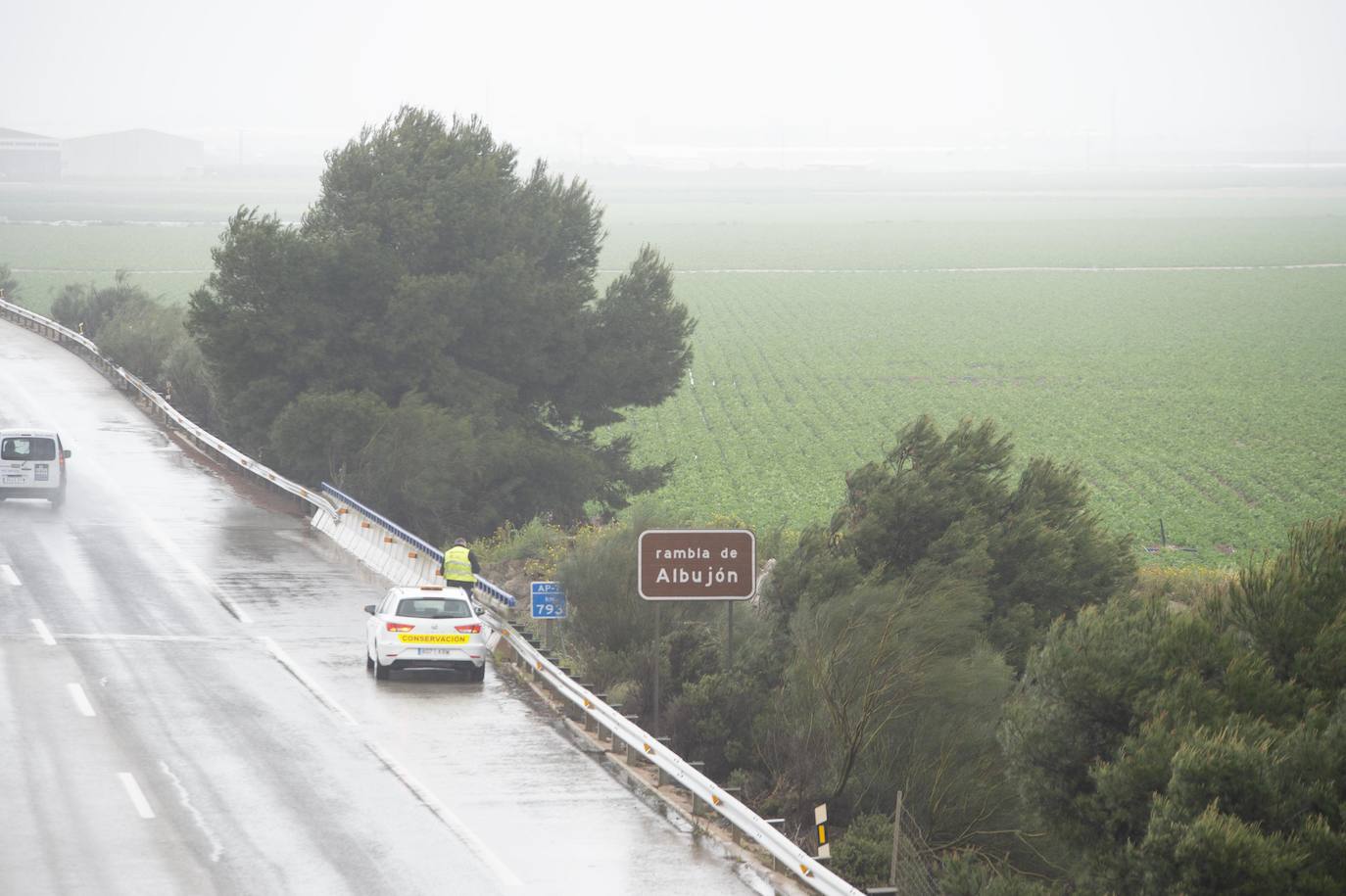 Fotos: Las lluvias vuelven a anegar Los Alcázares