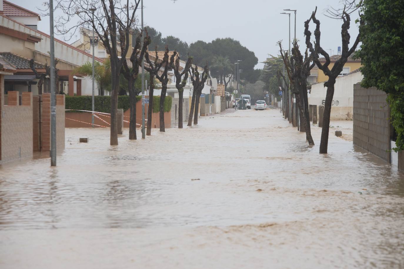 Fotos: Las lluvias vuelven a anegar Los Alcázares