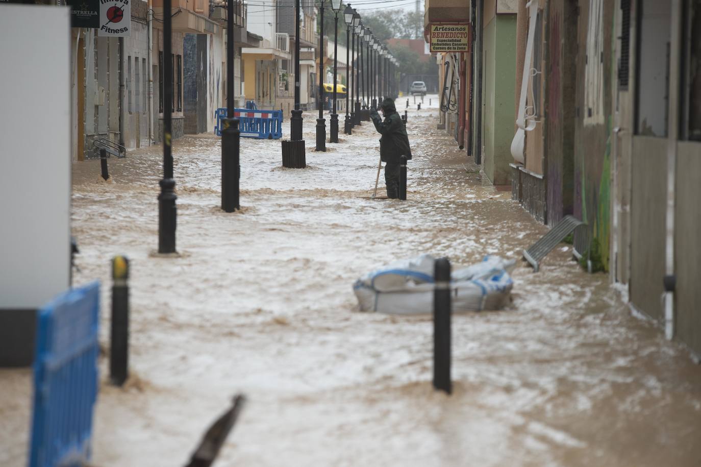 Fotos: Las lluvias vuelven a anegar Los Alcázares