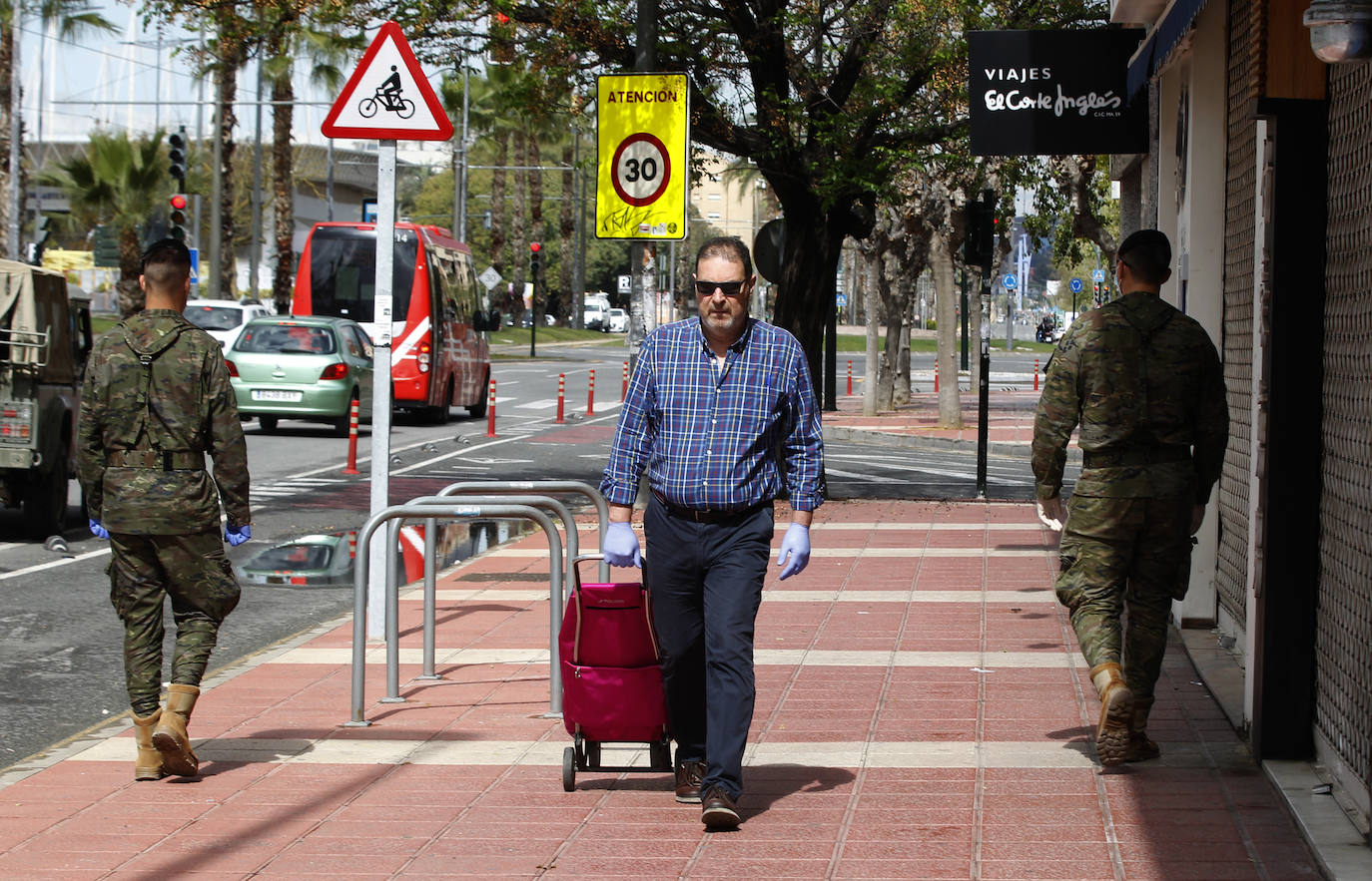 Fotos: Las Fuerzas Armadas se despliegan en Murcia