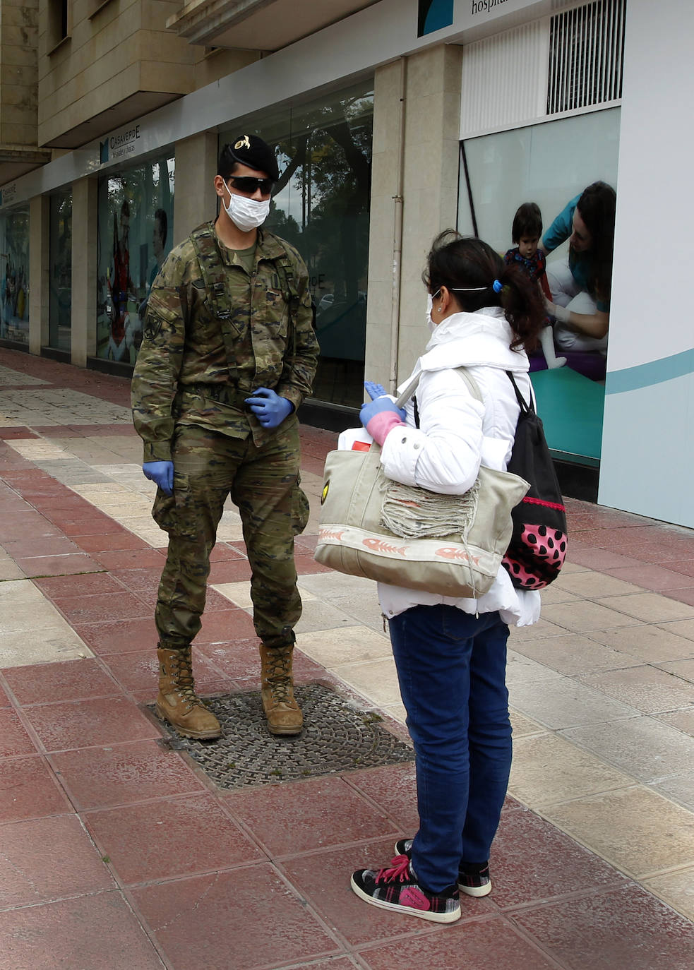 Fotos: Las Fuerzas Armadas se despliegan en Murcia