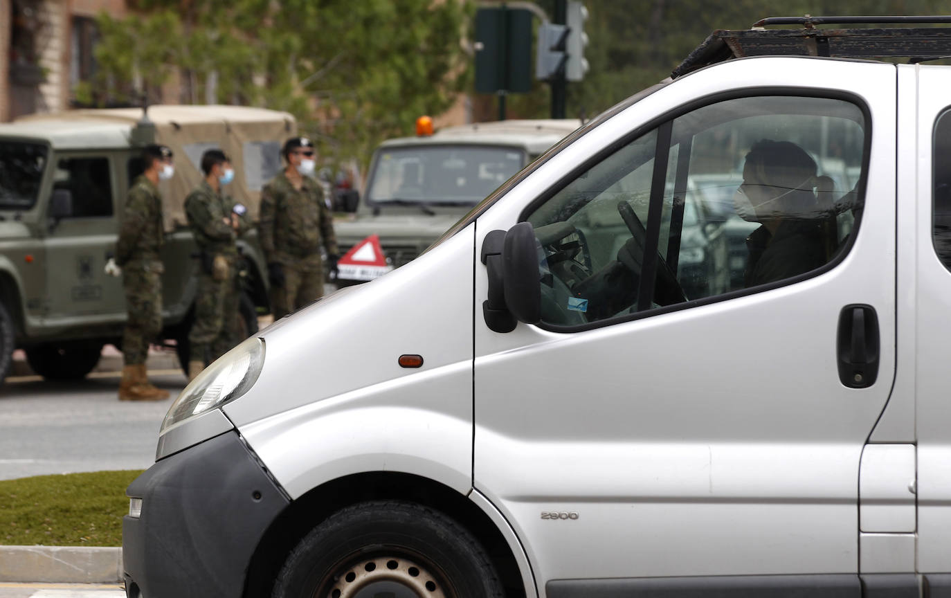 Fotos: Las Fuerzas Armadas se despliegan en Murcia