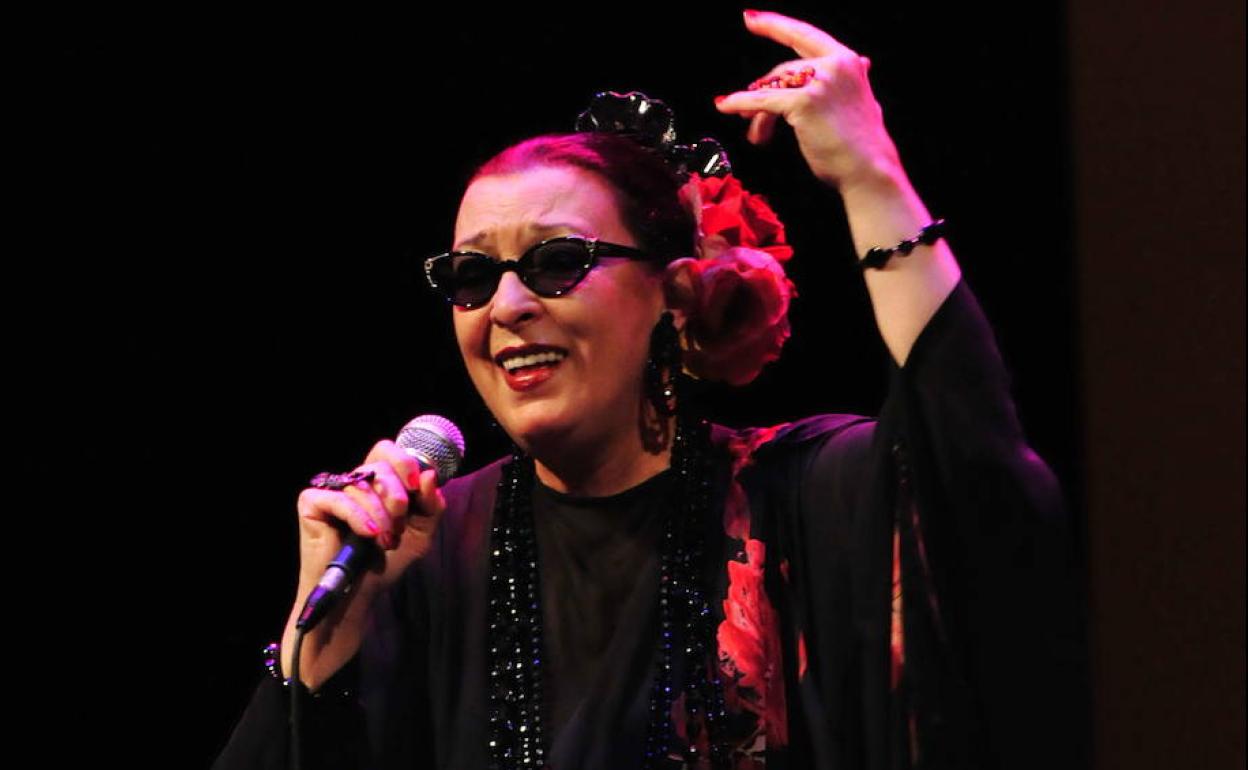 Imagen de archivo de Martirio, que iba a actuar junto a Chano Domínguez.