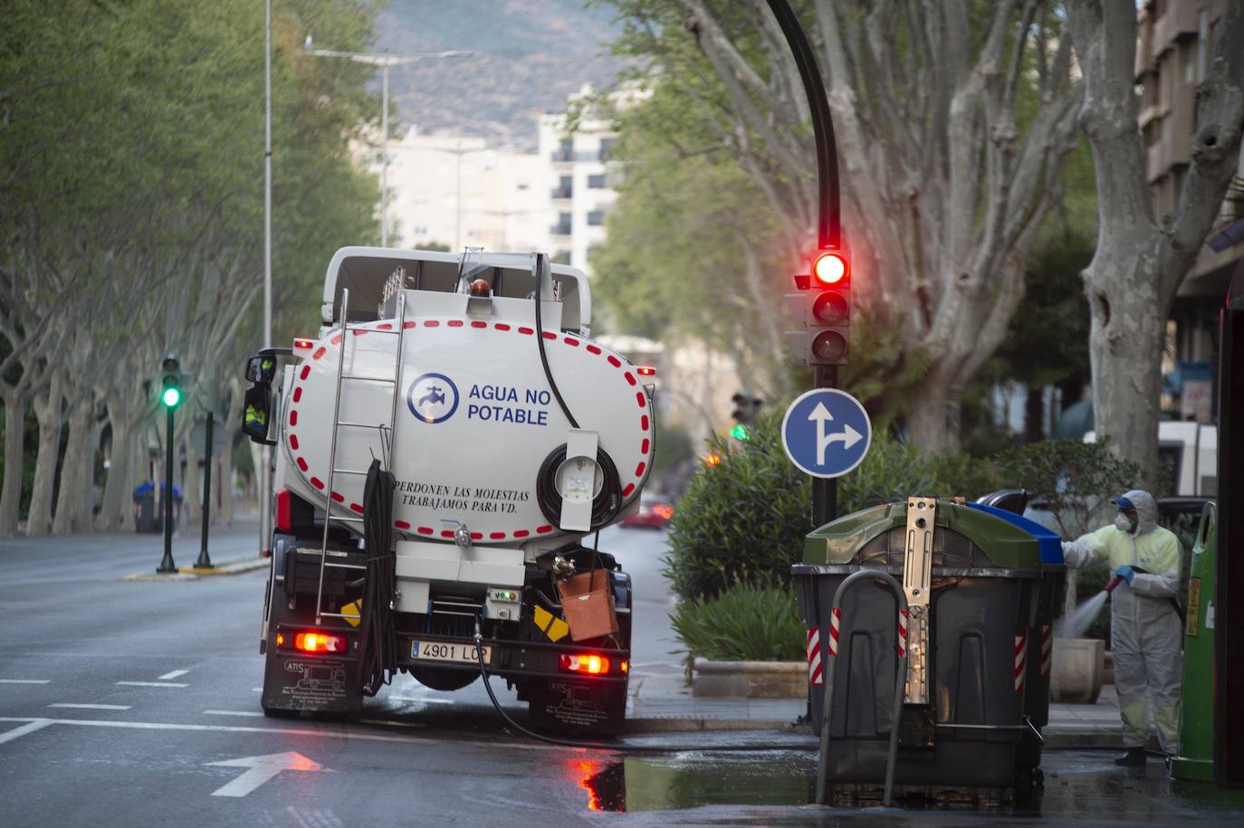 Fotos: Cartagena se queda parada y vacía